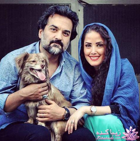 شعر یغما گلرویی برای تولد همسرش آتنا حبیبی